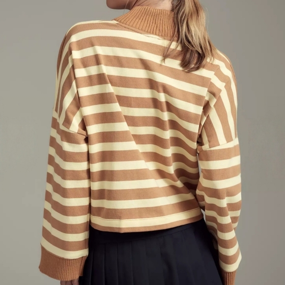 Maeve by Anthropologie Boxy Oversize Pullover PTP 28" - Picture 2 of 8